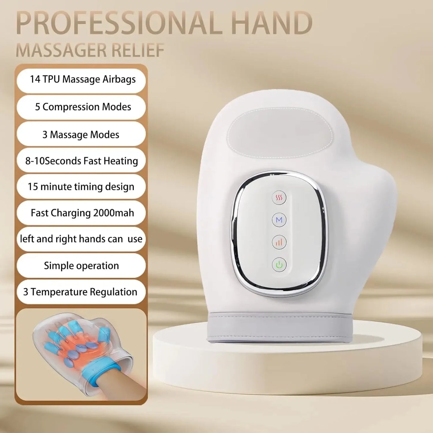 Air Compression Hand Massager